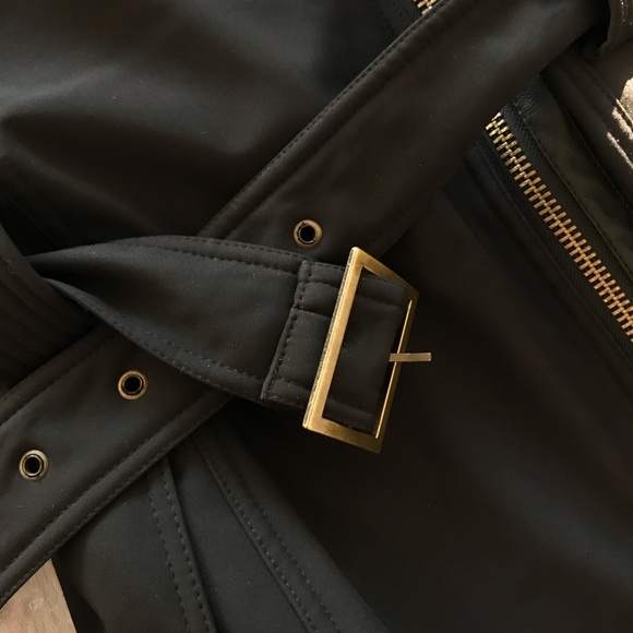 BCBG motor quilted belted trench jacket (XS) - Picture 5 of 7